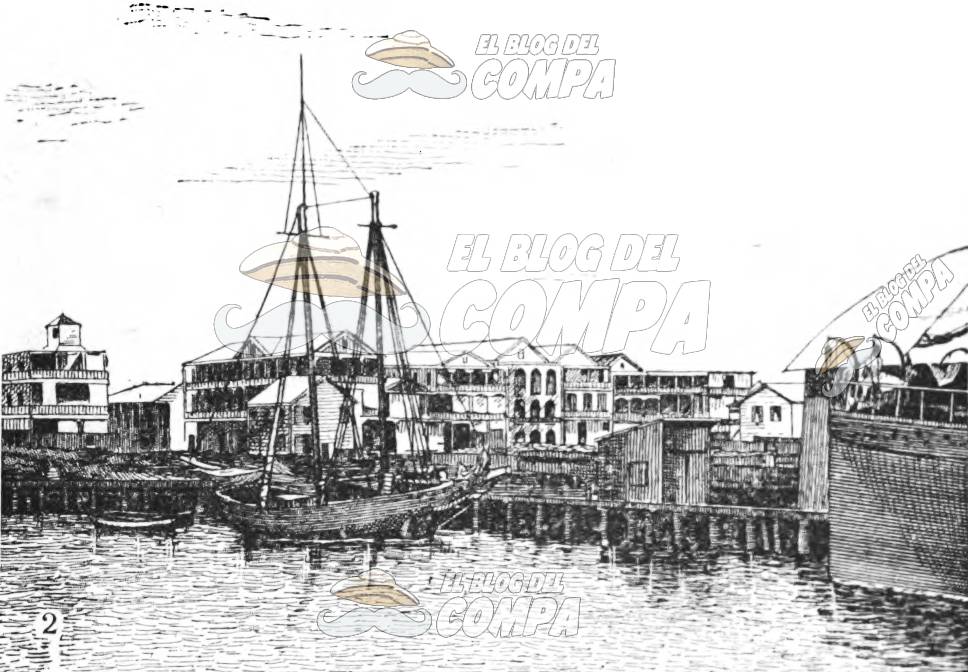 la Ciudad de Colón durante el Canal Francés