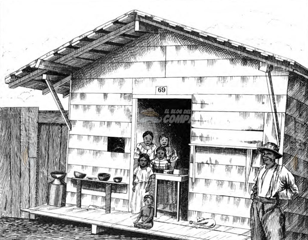 Familia panameña residente de la ciudad de Panamá en 1897