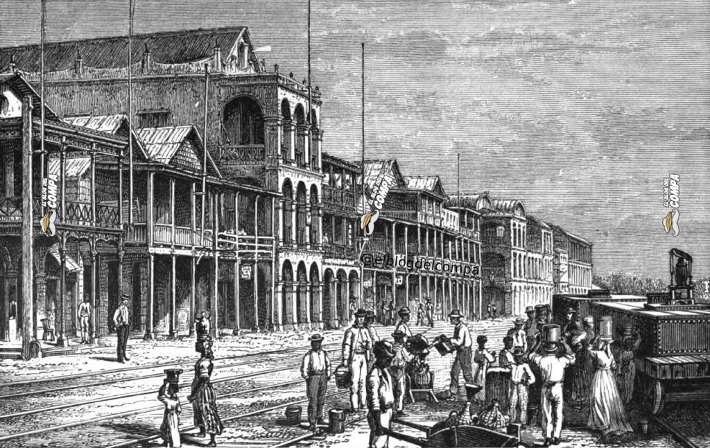 La Ciudad de Colón durante el Canal Francés